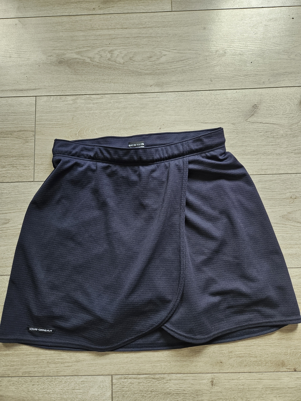 Louis Garneau Cycling Skort Padded Bike Skirt Navy Blue Athletic Wear🔥